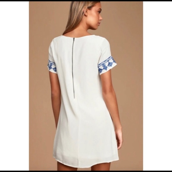 Lulus Embroidered Dress - Picture 4 of 4